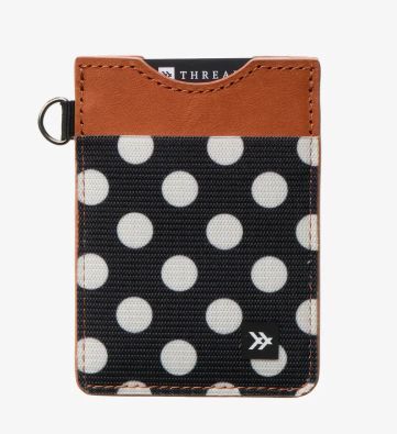 THREAD # VERTICAL WALLET POLKA DOT THREAD # VERTICAL WALLET POLKA DOT