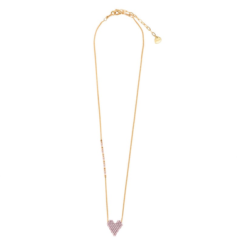 MISHKY # HEARTSY CHAINE LILAS