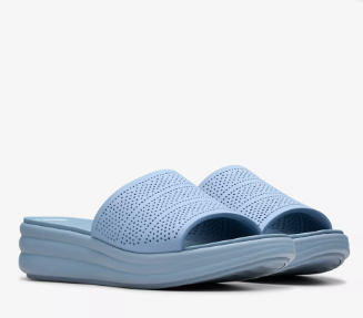 CLARKS # DRIFT TWIST LIGHT BLUE