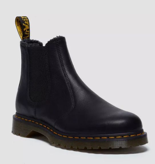 DR MARTENS # 2976 BLACK GRIZZLY HIVERNAL