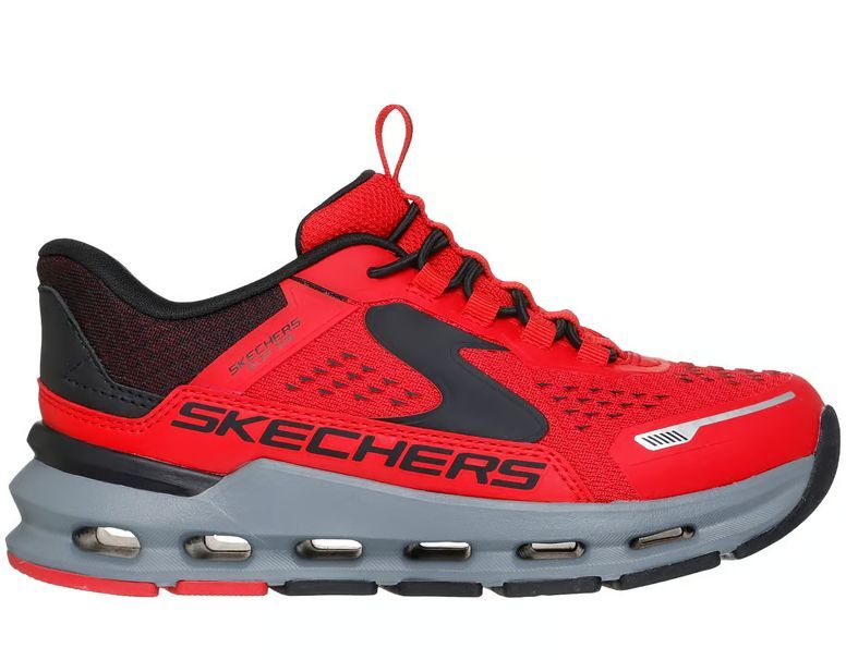 SKECHERS #VISTA-LANE ROUGE SLIP-INS