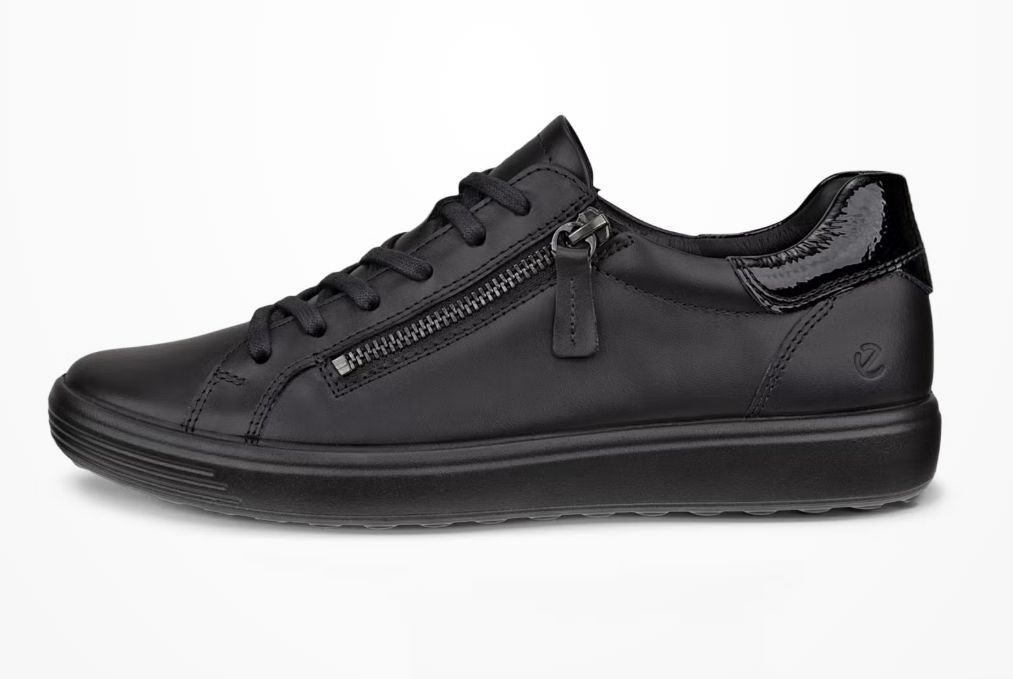 ECCO # SOFT 7 NOIR /NOIR VERNIS