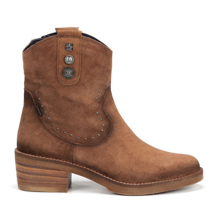 DORKING # LAYLA BRUN SUEDE WESTERN