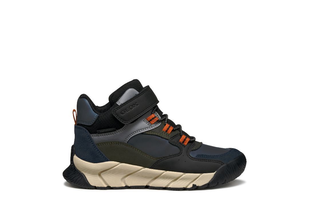 GEOX # FLEXYPER NOIR/VERT/BLEU