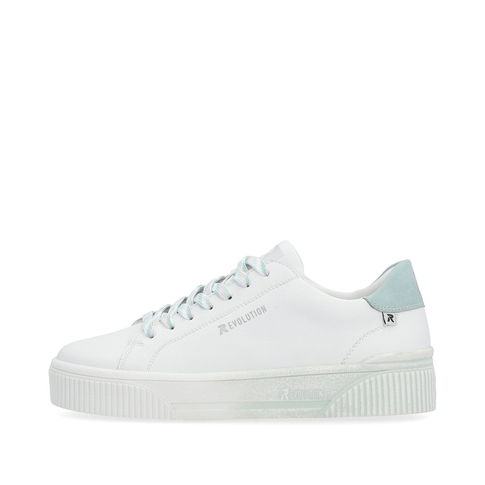 REVOLUTION # W0704-80 BLANC/AQUA